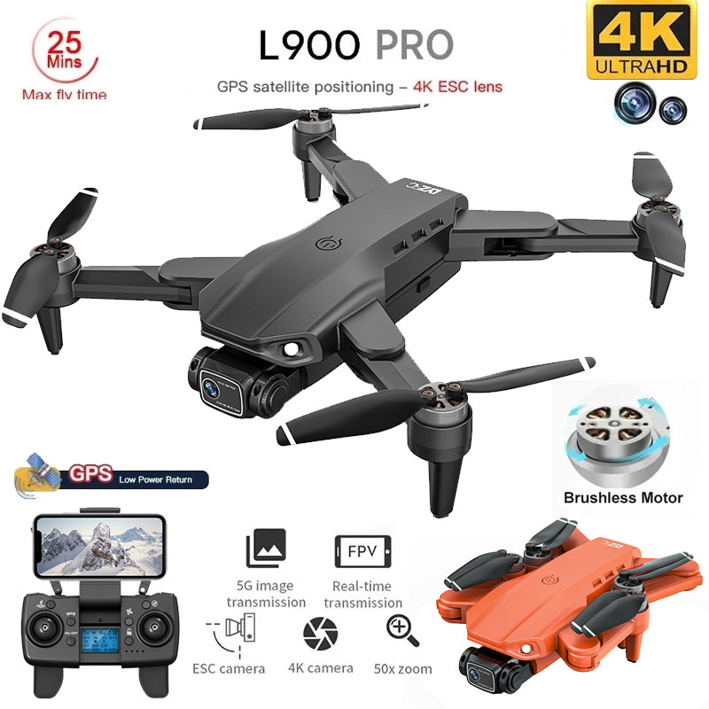 Drone Cinematic - L900 Pro GPS Drone 4K professionnel
