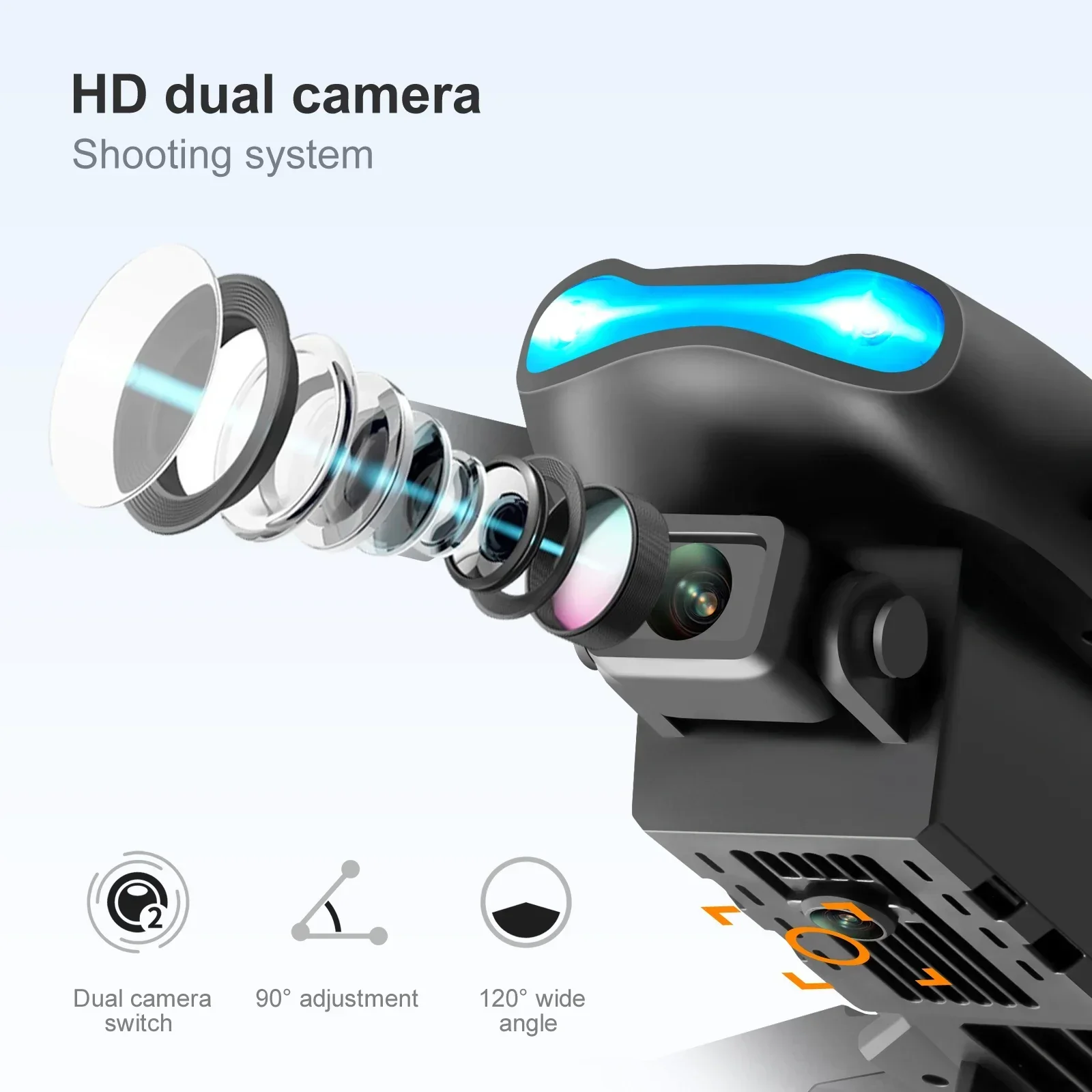 Nouveau E99 Pro HD 4K Drone do - Drone Lidar avis et prix