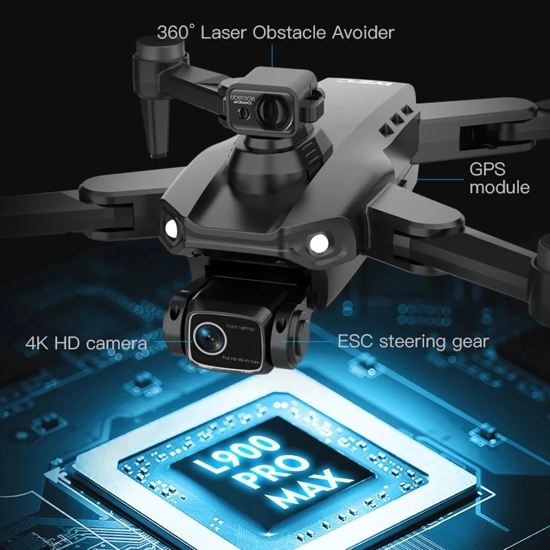 Drone GPS L900 Pro MAX 4K prof - Drone Photogrammetry avis et prix