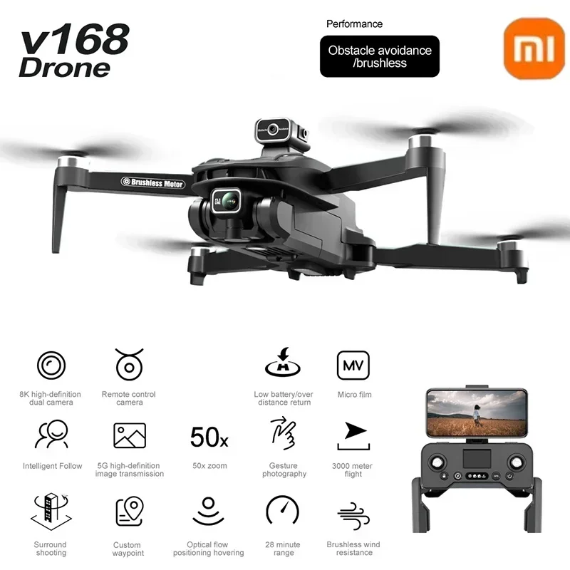 Drone GPS professionnel V168 o - Drone Photogrammetry avis et prix