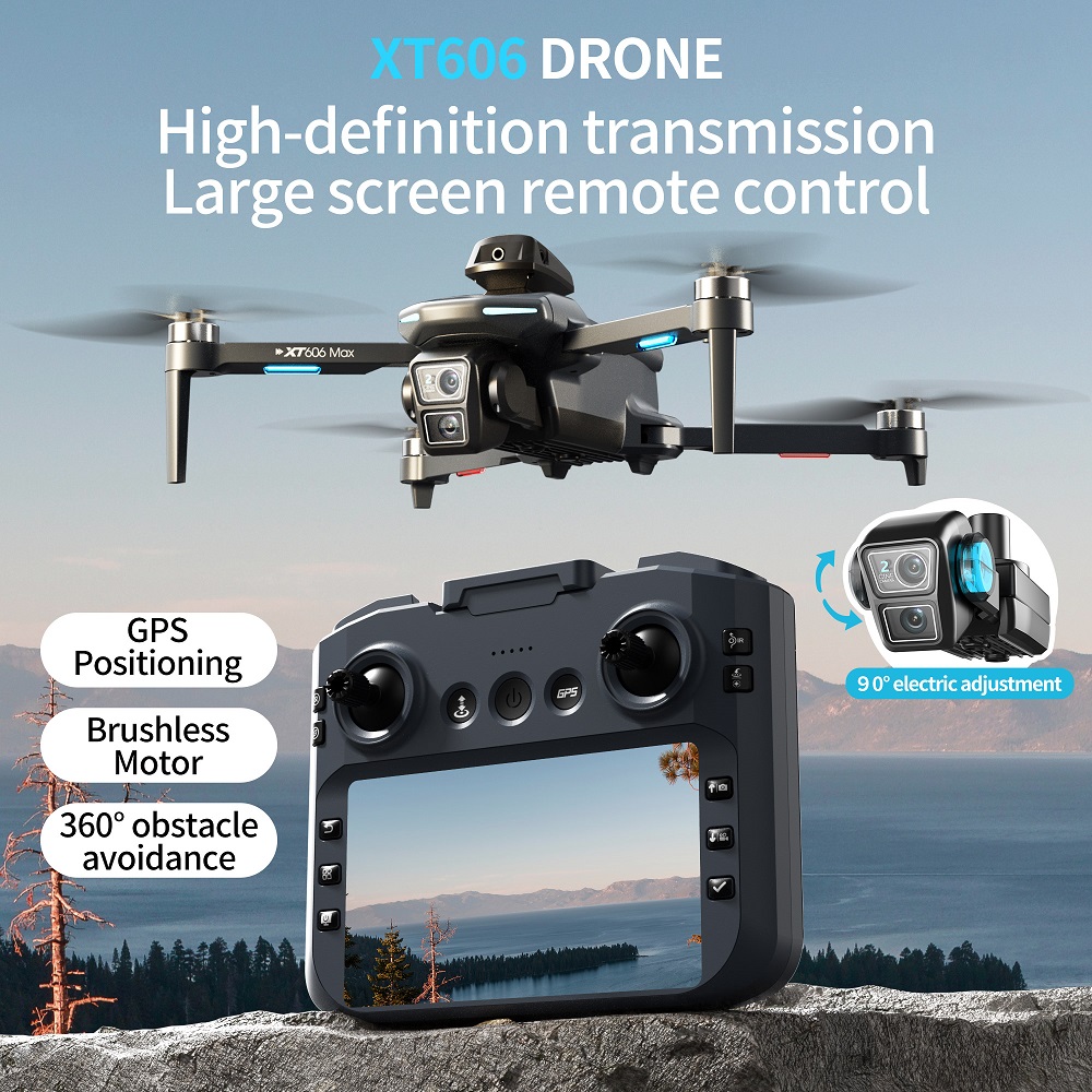 Drone XT606 MAX 3 batteries, c - Drone Photogrammetry avis et prix