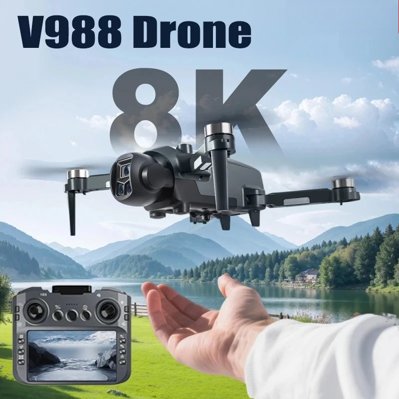 Drone Original V988 8K HD avec - Drone Surveying avis et prix