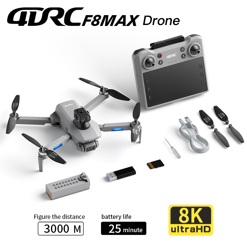 Drone GPS F8 MAX, caméra profe - Drone Cinematic avis et prix